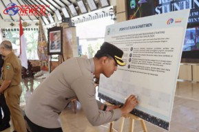 Polres Magetan Dukung Penuh Program Anting Emas, Siap Bergerak Bersama Cegah Stunting
