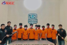 Sejumlah Pelaku Pengeroyokan di Sekitar TMP Kusuma Bangsa Berhasil Diringkus Unit Reskrim Polsek Genteng
