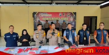 Polresta Sidoarjo Berhasil Ungkap Kasus Perampokan dan Pembunuhan di Toko Arya Mart Sidoarjo