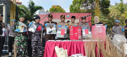 Operasi Pekat Semeru 2024 Polres Bangkalan Berhasil Tangkap Dua Belas Tersangka Dari Tiga Kasus