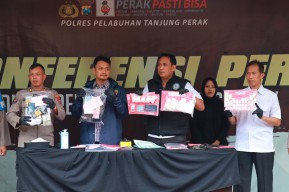 Jelang Hari Raya Idul Fitri 1445 H, Polres Pelabuhan Tanjung Perak Berhasil Ungkap 55 Kasus Dengan 60 Tersangka