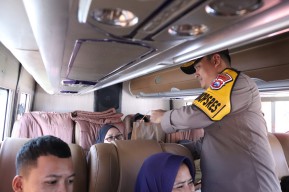 Antusias Warga Ikuti Balik Mudik Gratis Polres Ponorogo, Ringankan Beban dan Nyaman Dalam Perjalanan