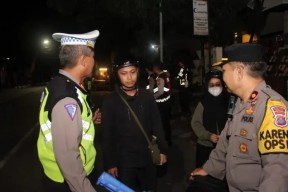Polres Kediri Kota Kembali Gelar Patroli KRYD, Cegah Balap Liar dan Antisipasi Kriminalitas