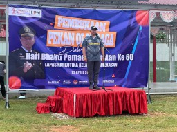 Lapas Narkotika Kelas IIA Pamekasan Kanwil Kemenkumham Jatim Gelar Pembukaan Pekan Olahraga Pemasyarakatan