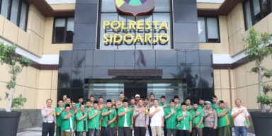 Kapolresta Sidoarjo Apresiasi GP Ansor Wujudkan Kondusifitas Kamtibmas