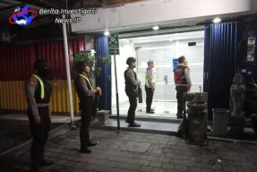Polsek Denbar Gabung Samapta Polda Bali Cegah Kejahatan Malam