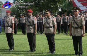 Polresta Denpasar Gelar Sertijab Kasat Reskrim dan Kasat Binmas