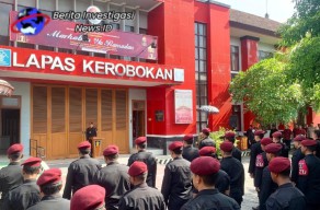 Kalapas Kerobokan Pimpin Apel Siaga dan Razia Gabungan