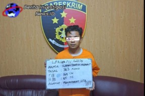 Pelaku Curanmor ITH Diamankan Tim Opsnal Reskrim Polsek Kuta