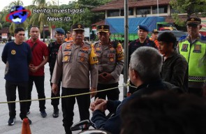 Wakapolda Bali Cek Arus Penyeberangan Pelabuhan Padang Bai