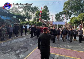 Sambut HBP ke 60, Lapas Singaraja Gelar Apel Siaga dan Razia Gabungan