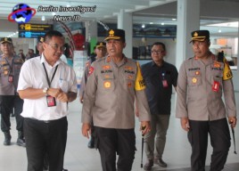Kapolda Bali Tinjau Posyan Terpadu Bandara Ngurah Rai