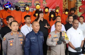 Belasan Pelaku Pencurian dalam Sepekan Diciduk Polresta Denpasar 