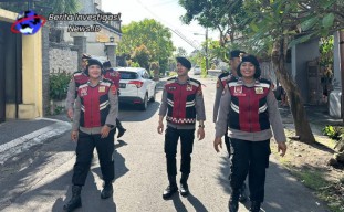 Ditinggal Mudik, OKA Polda Bali Sasar Rumah Kosong Kawasan Renon