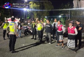 Apel Patroli Malam Minggu, Polsek Denbar Pastikan Keamanan Wilayah