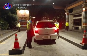 Polsek Kutsel Gelar KRYD Blue Light Antisipasi Arus Balik dan Kriminal