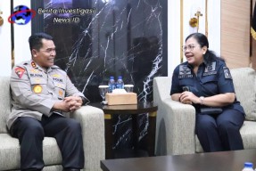 Perkuat Sinergisitas Demi Bali Aman dan Kondusif, Kakanwil Kemenkumham Bali Temui Kapolda Bali