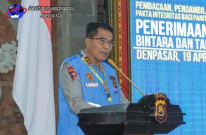 Kapolda Bali Pimpin Pengambilan Sumpah dan Pakta Integritas 