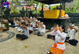 Purnama Sasih Jiyestha, Lapas Kerobokan Gelar Persembahyangan Bersama 