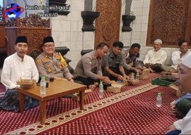 Silahturahmi dan Perkenalan Kapolsek Dentim Selaku Pejabat Baru dengan Jamaah Masjid Al Hikmah