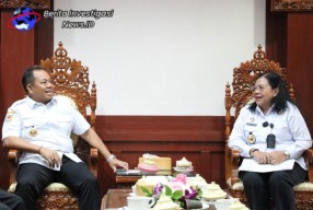 Kakanwil Kemenkumham Bali Temui Pj. Gubernur Bali 