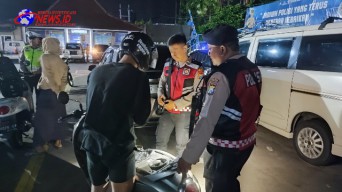 Respon Keluhan Warga di Jumat Curhat, Polres Kediri Kota Amankan Puluhan Motor Diduga Balap Liar