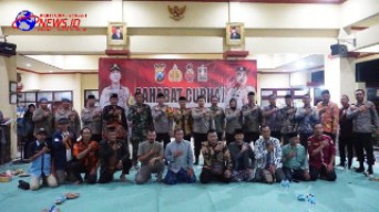 Sahabat Curhat Polresta Sidoarjo Digelar di Krian Bahas Seputar Kamtibmas