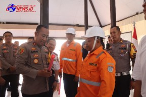 Polres Pasuruan Kota bersama Forkopimda Launching 5 Palang Pintu Perlintasan Sebidang Gelorakan BERTEMAN