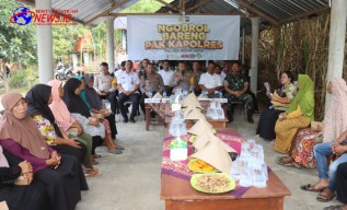 Ngobrol Bareng Pak Kapolres, Cara Polres Kediri Kota Ajak Warga Jaga Kamtibmas