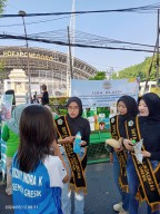 Kampanye Pengurangan Sachet, Kampung Siba Klasik Kenalkan Sabun Refill di CFD Gresik