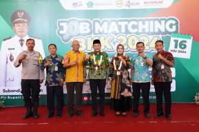 Harapan Plt. Bupati Subandi Target Job Matching Menekan Angka Pengangguran di Sidoarjo