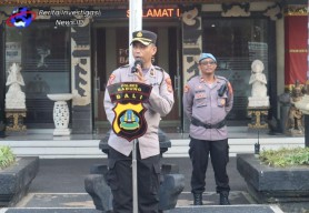 Polres Badung Siagakan Personilnya Antisipasi Hari Buruh Internasional 