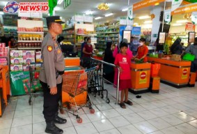 Beri Imbauan, Polsek Denbar Jaga Sitkamtibmas Warga melalui Patroli KRYD