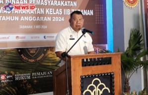 Pulihkan dari Kecanduan Narkoba, Lapas Tabanan Buka Program Rehabilitasi Sosial