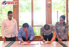 Kalapas Kerobokan Tandatangani Nota Kesepakatan dengan Kajari Badung