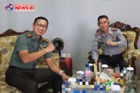Implementasi 3 Kunci Pemasyarakatan Maju, Kalapas Kerobokan Terima Kunjungan Dandim Badung