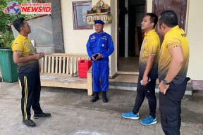 Cek Kesiapan Personil, Pospamobvit dan Pos Polair Ditinjau Kapolres Badung