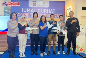 Jumat Curhat Polda Bali dengan Kampus Institut Desain dan Bisnis
