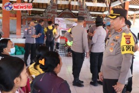 Bakti Kesehatan dan Sosial Polres Gianyar Wujud Kedekatan dengan Masyarakat
