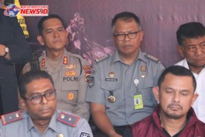 Kapolres Badung AKBP Teguh Priyo Wasono Hadiri Konferensi Pers Kabareskrim Terkait Pengungkapan Kasus Narkotika