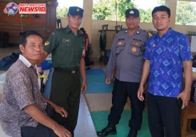 Patroli Dialogis TNI Polri di Blahbatuh, Jaga Kamtibmas Jelang KTT WWF