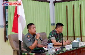 Gumil dan Pelatih Rindam XV/Pattimura Terima Pembekalan MTT berbasis SKS dari Tim Bindik Kodiklat TNI AD