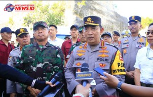 Kapolri dan Panglima TNI Melihat Langsung Kesiapan Venue GWK