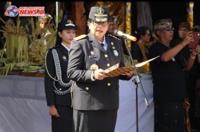 Selimut Duka, Kakanwil Kemenkumham Bali Pimpin Upacara Penghormatan Terakhir Alm I Gede Widiartha
