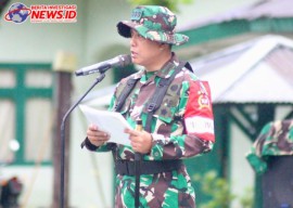 Sempat Diguyur Hujan, Danrindam Resmi Buka Latganda Diktukba TNI AD TA 2024