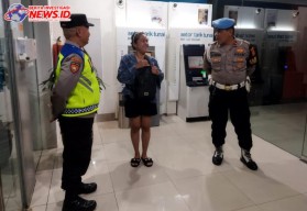 Wujudkan Kondusifitas WWF, Polsek Denbar Gelar Bluelight Patrol Pertahankan Keamanan Wilayah