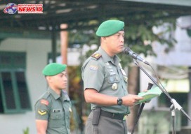 Upacara Peringatan Hari Kebangkitan Nasional ke 116 di Rindam XV/Pattimura