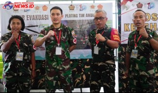 Selain Perawatan Personil, Unsur Medis Satgas Pamwil Tangani Food Security