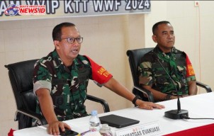 Kodam IX/Udayana Siagakan Satgas Evakuasi KTT WWF ke 10 di Bali