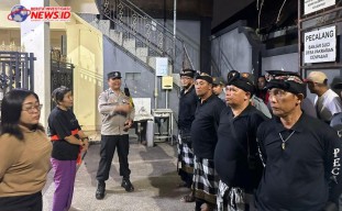 Jaga Kelancaran WWF, Polsek Denbar Berdayakan Tiga Pilar Gelar Tibduktang